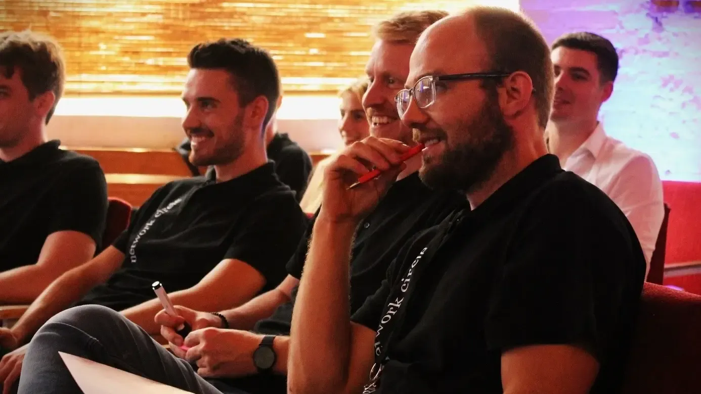 NC team members at a company wide conference